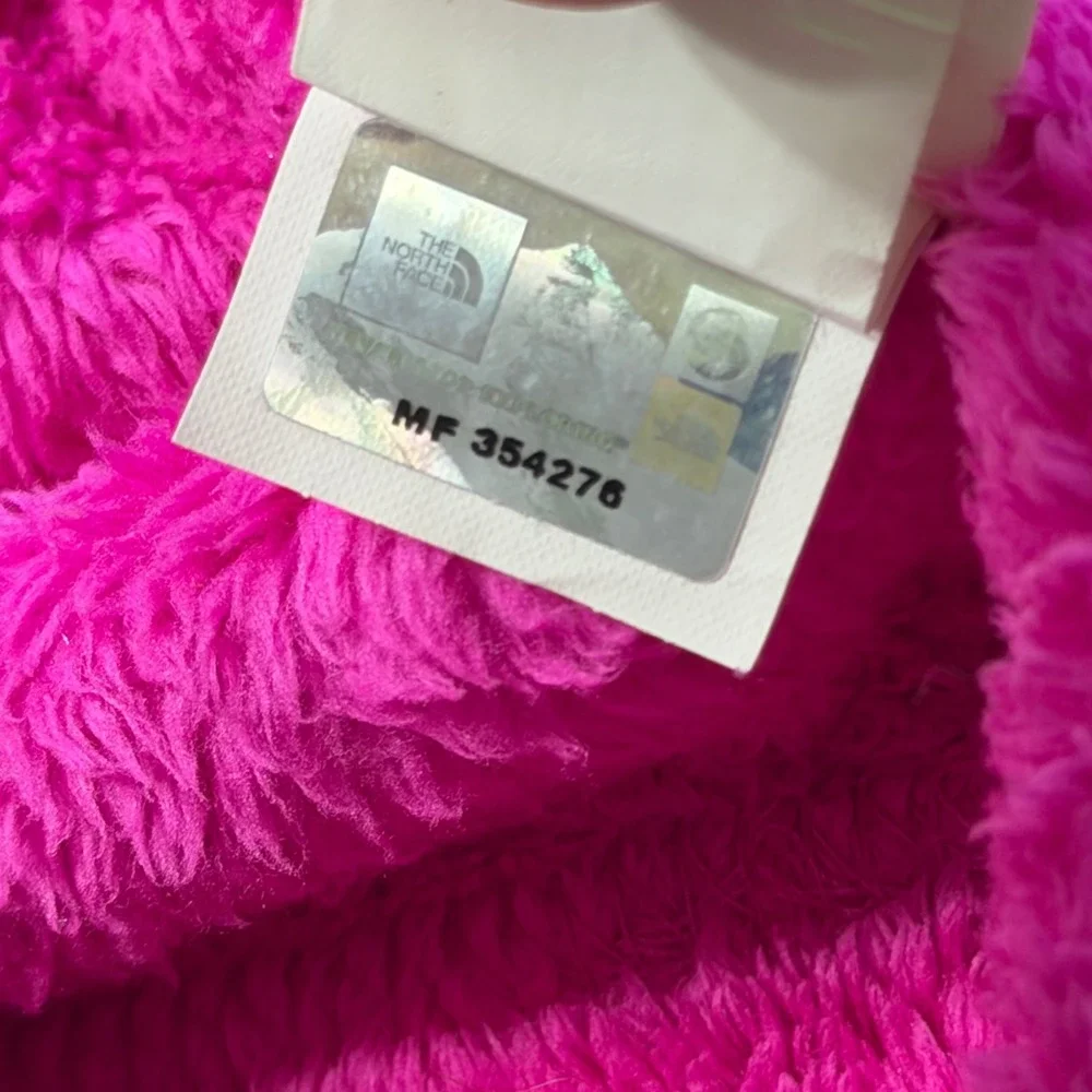 The North Face‎ Youth Pink Osito High Pile Fleece Beanie Hat Size M/M MF 354276